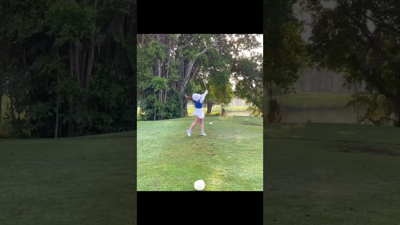 吉本ひかる Hikaru Yoshimoto #golf #美しいスイング #ゴルフ #綺麗なスイング