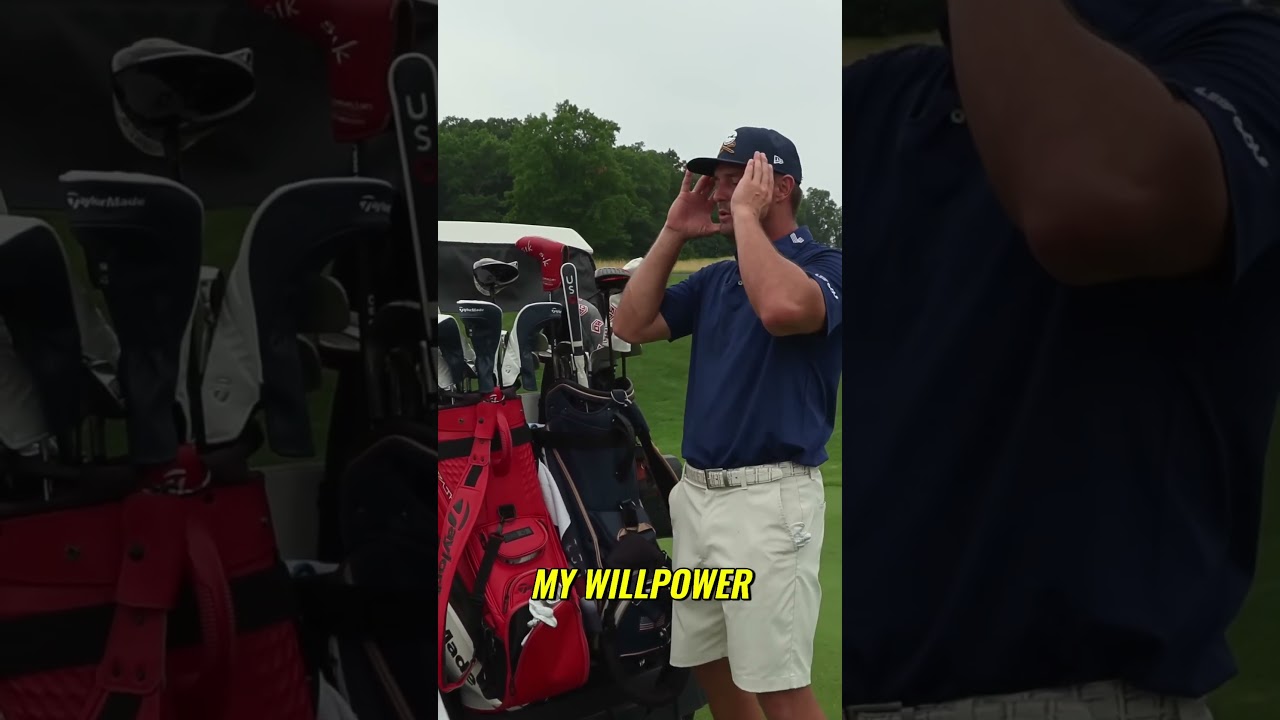 Bryson's Focus Technique ⛳  #golf #golfswing #golftechnique #golfer #golfinstruction #golfpro