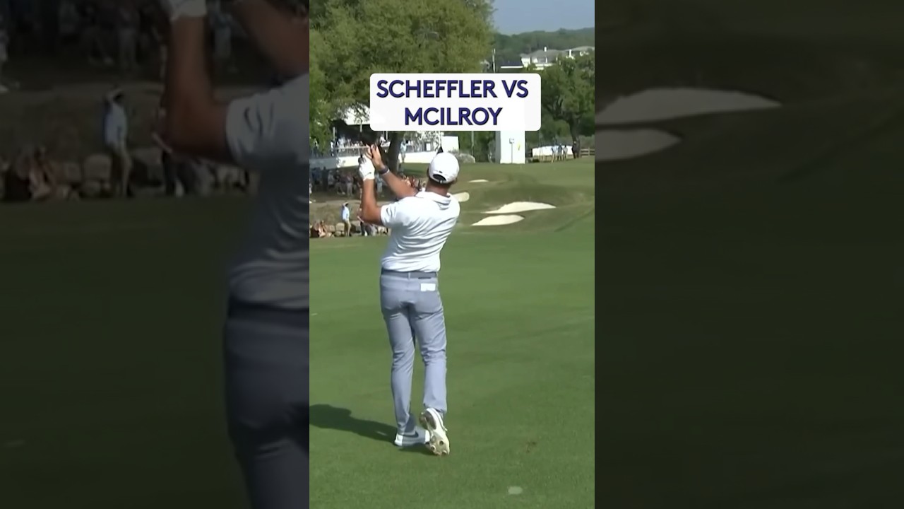 McIlroy punches... Scheffler PUNCHES back! 🔥