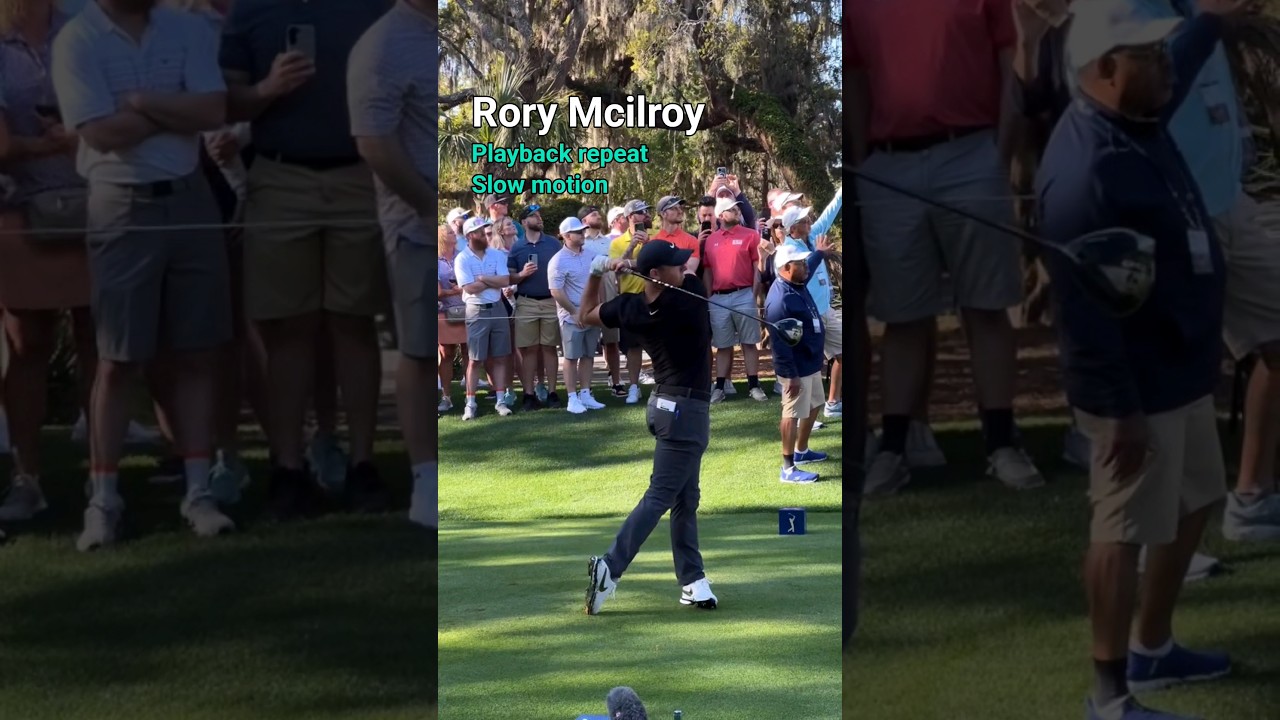 스윙의 교과서! 로리 맥길로이 드라이버 스윙