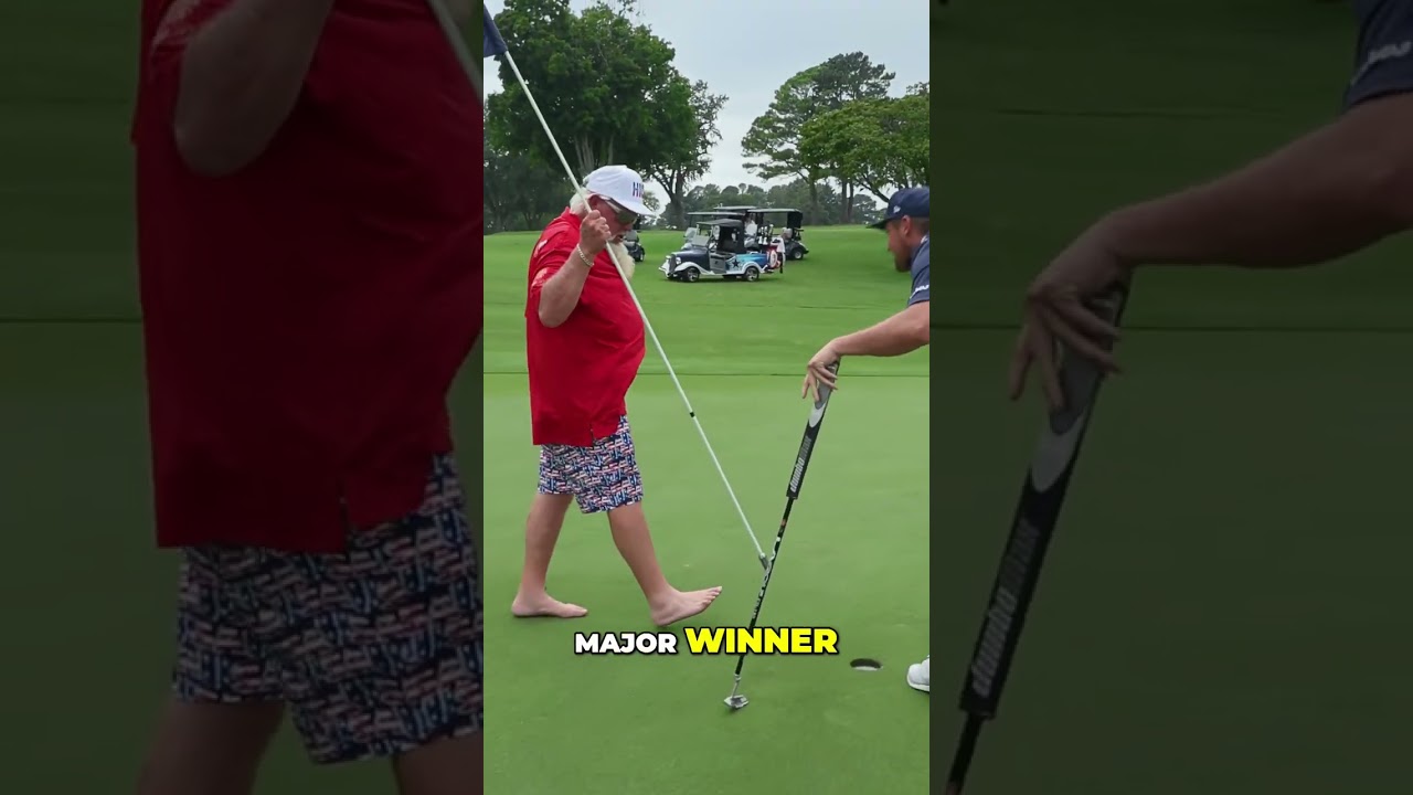 Drivable green on a par 5 - Bryson and JD!