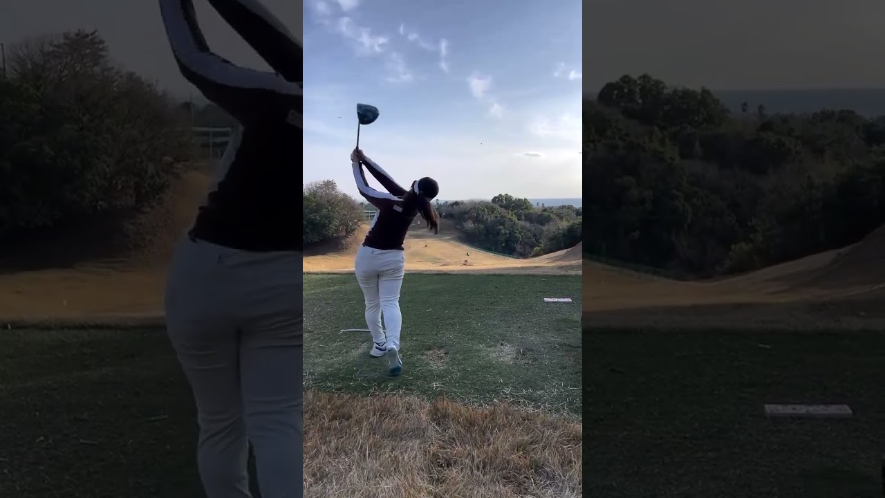 吉本ひかる Hikaru Yoshimoto #golf #美しいスイング #ゴルフ