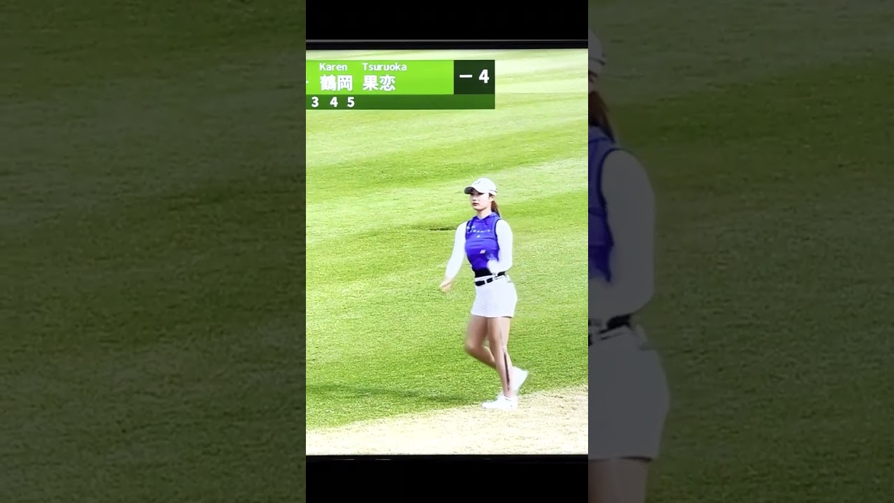 鶴岡果恋 Karen Tsuruoka #golf #スローモーション #slowmotion #スローモーション #スローモーション撮影