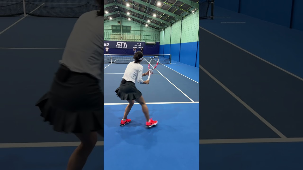 【最強の夫婦】ダブルス全日本チャンピオン（松井俊英プロ）の奥様↑