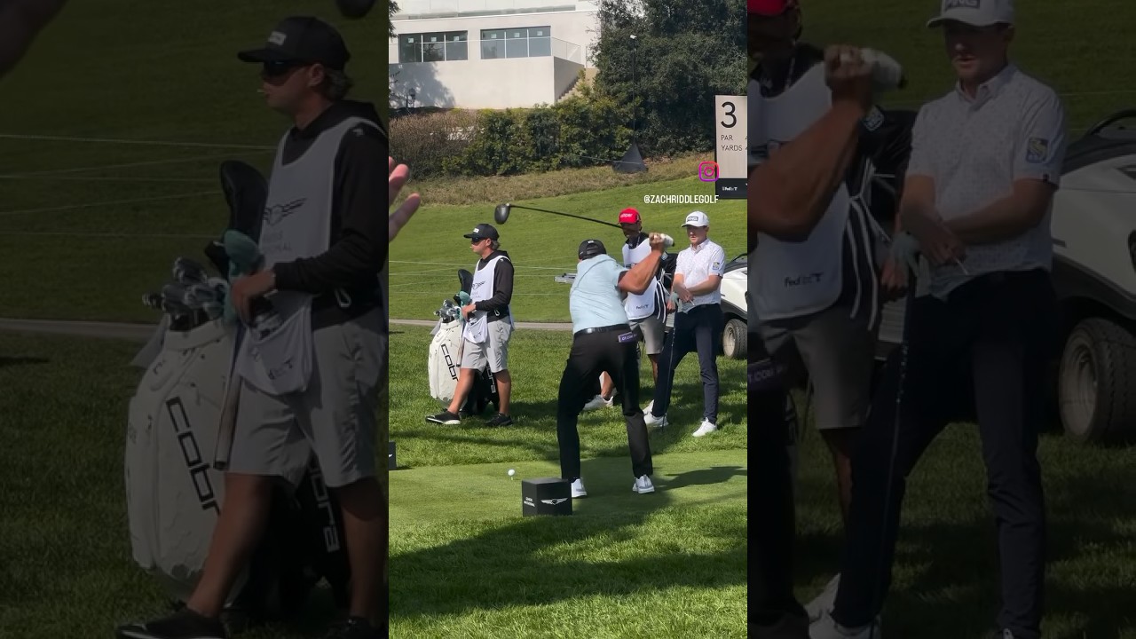 Rickie Fowler Driver Swing | #shorts #zachriddlegolf #golfswing #golfer #golfclub #golftips #golf