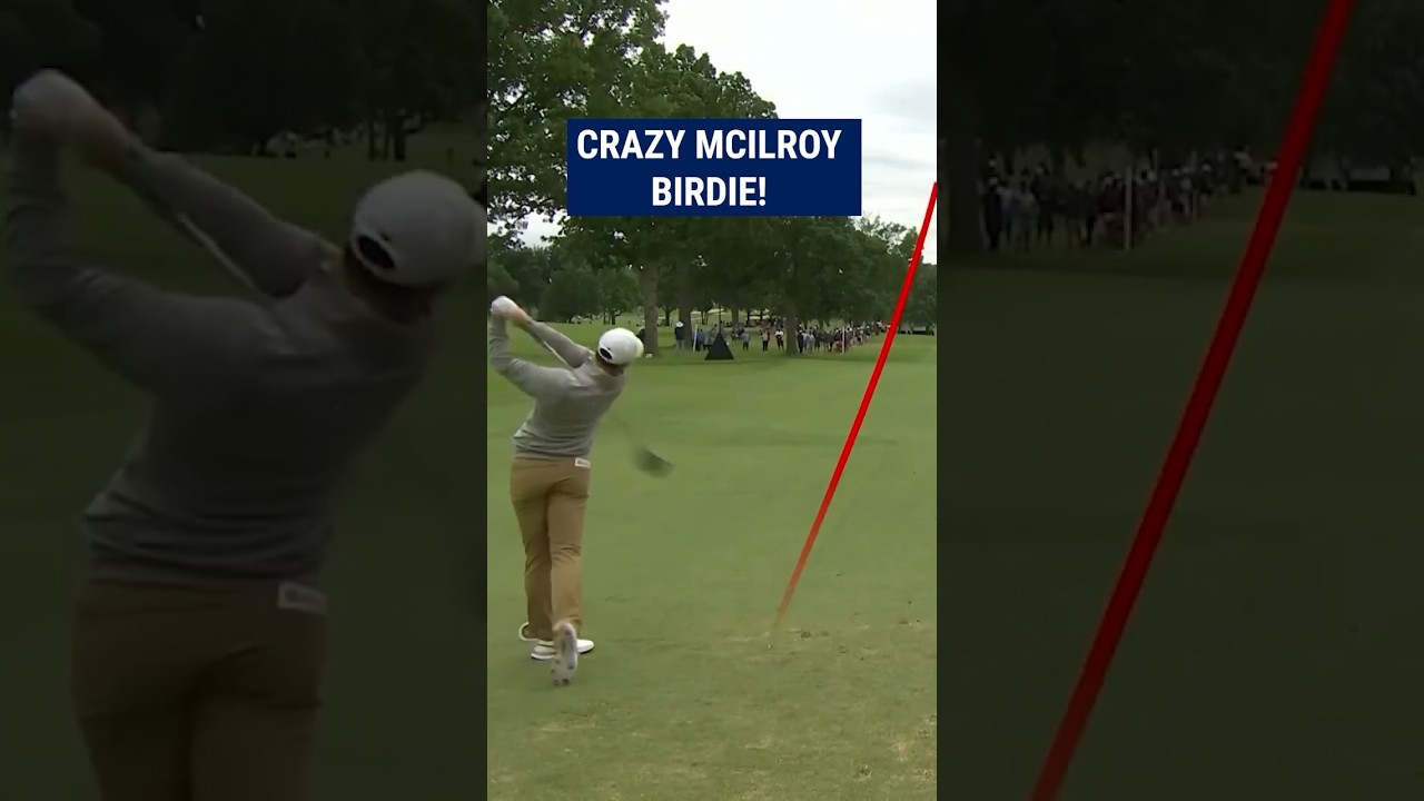Rory McIlroy's AMAZING birdie! 🤯