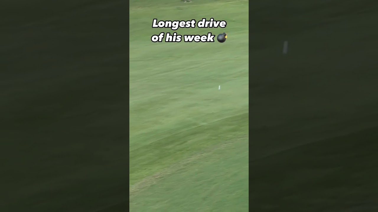 Scottie swings with every ounce of his body 🏌️‍♂️