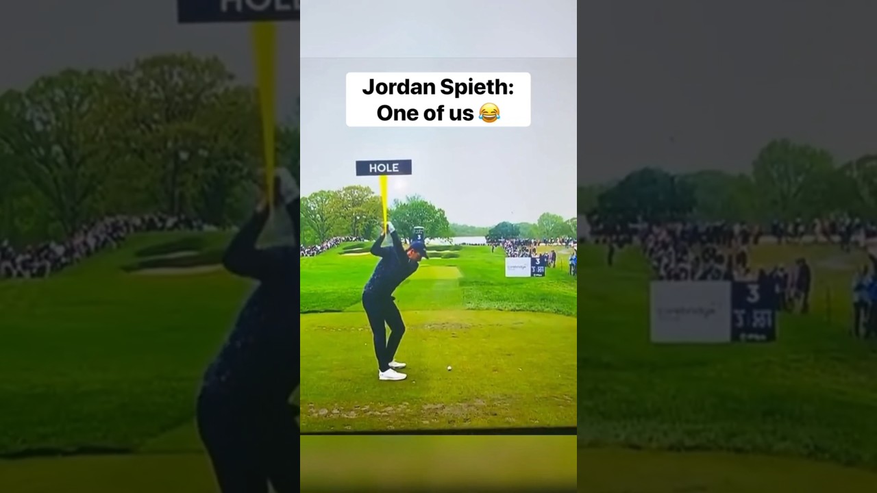 Jordan Spieth funny mic up. #shorts #funny #golf