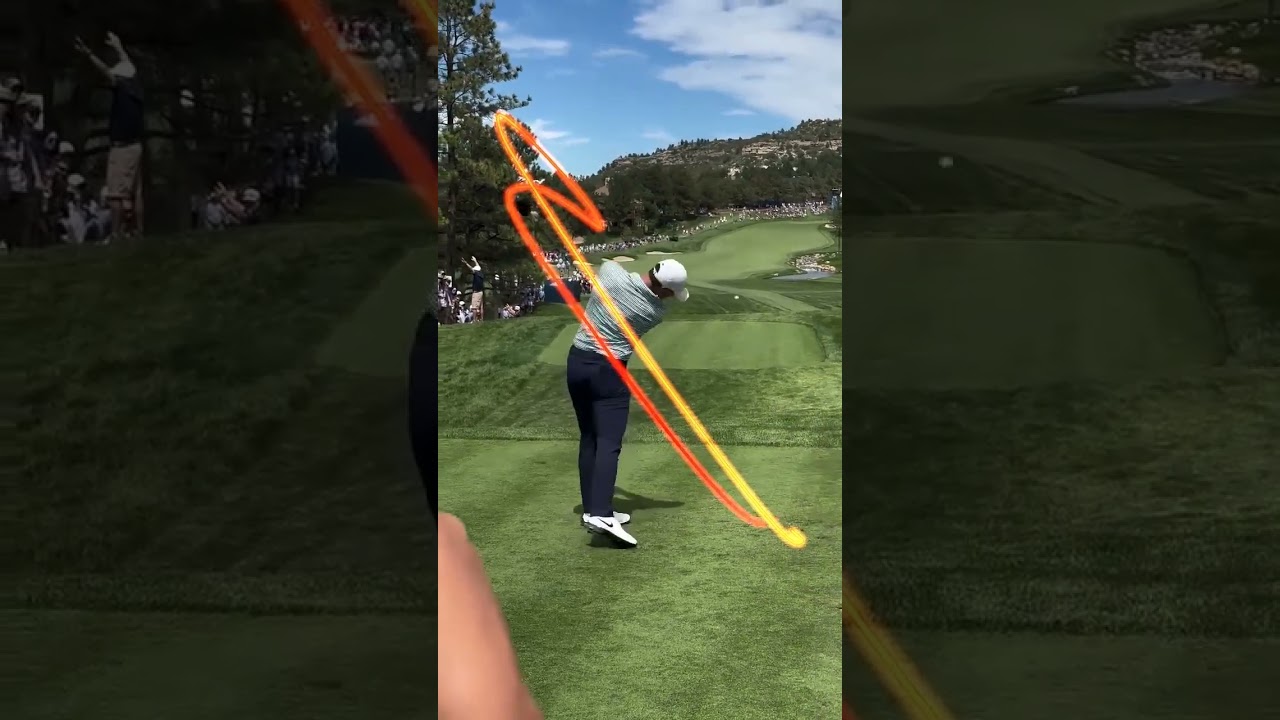 No.1 Power Long Hitter Rory Mcilroy Awesome Swing Motion & Slow Motion 2024