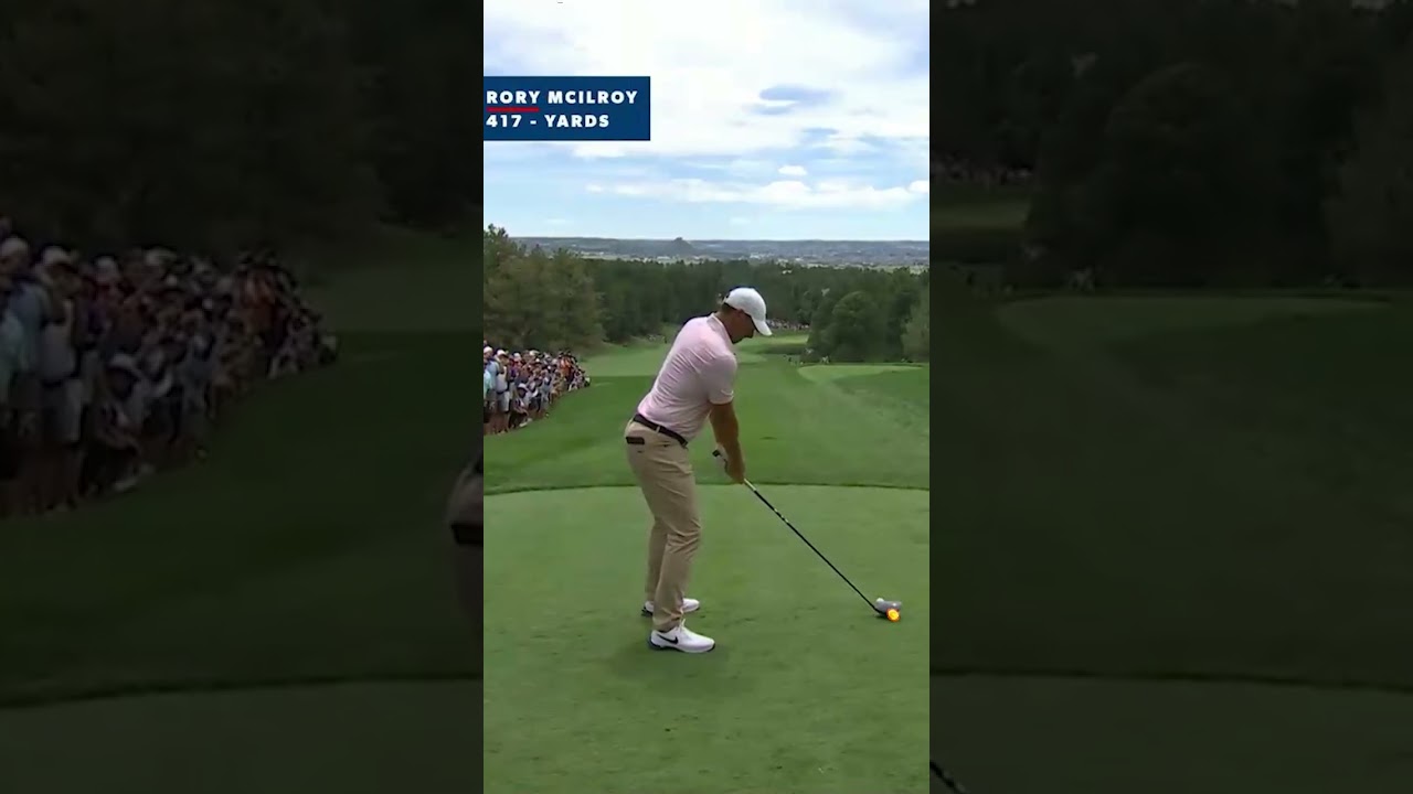No.1 Power Long Hitter Rory Mcilroy Amazing Swing Motion & Slow Motion 2024