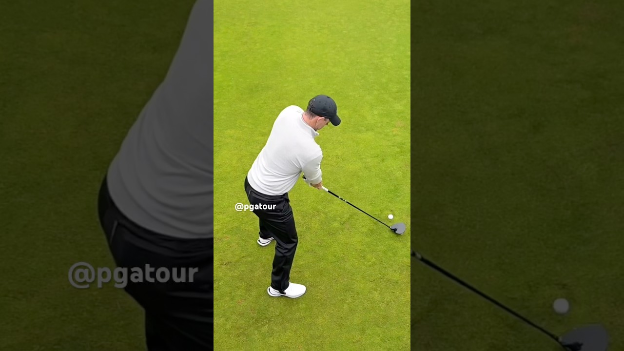 위에서 봐도 멋진 로리 스윙 #golf #golfswing #골프 #골프스윙 #로리맥길로이 #rorymcilroy
