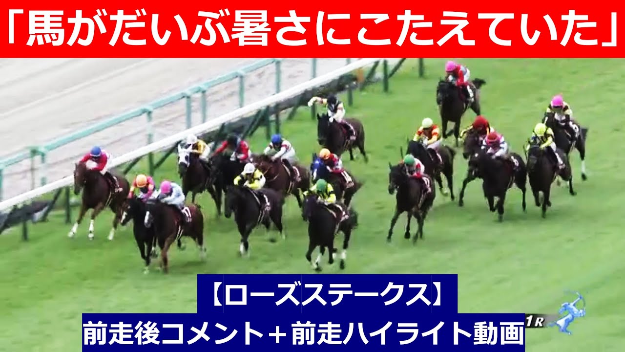 推奨馬⑤頭！【ローズステークス　2024】前走後騎手コメント＋過去レースハイライト