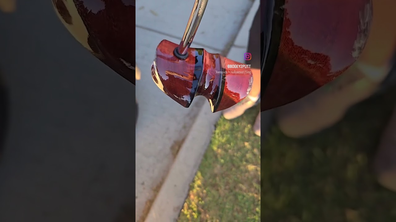 Musty Putters, Tiger Woods gifted these to friends. #golf #putter #custom