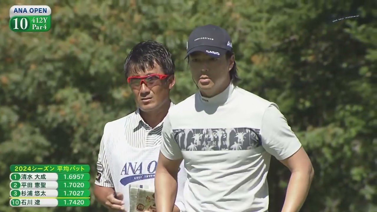 石川遼 ANAオープンゴルフトーナメント 2024  Vol 2