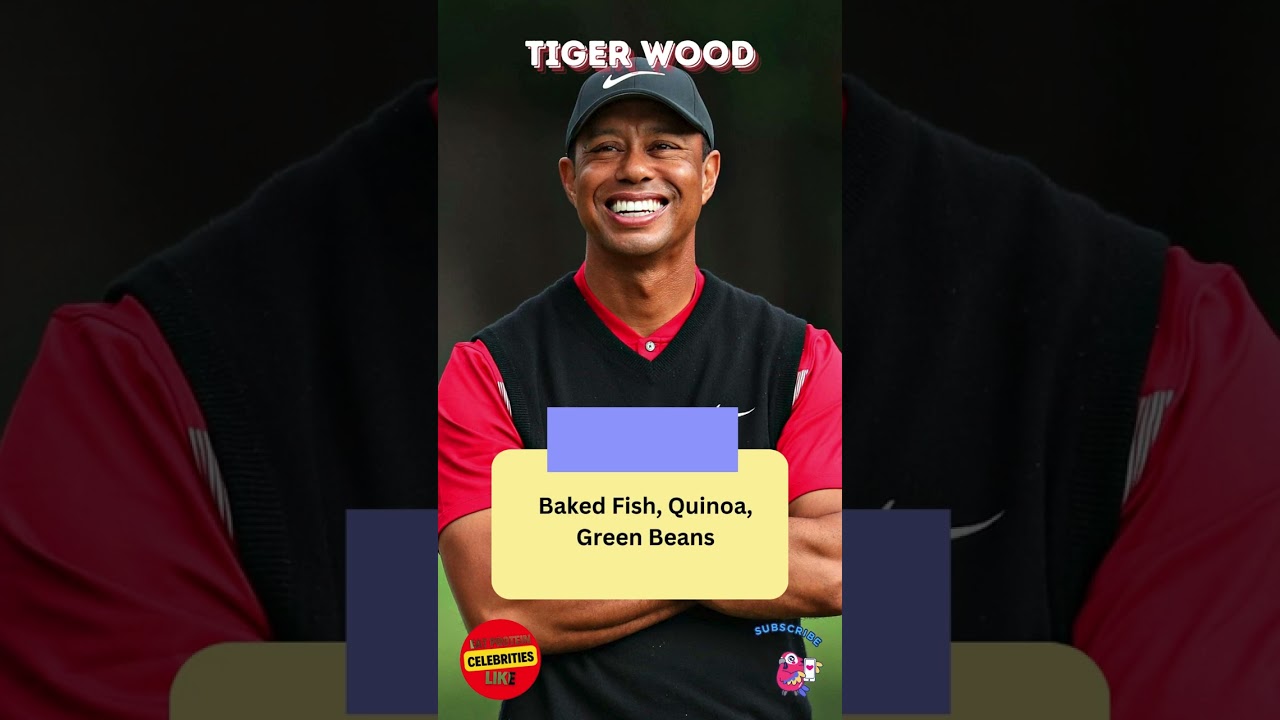 Tiger Wood's Power Breakfast #healthandfitness #fitnessknowledge #healthtrivia #quiz #shorts