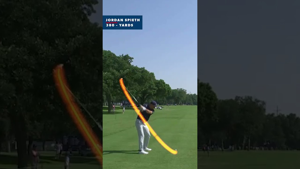 Golden Boy Power Hitter Jordan Spieth Amazing Swing Motion & Slow Motion 2024
