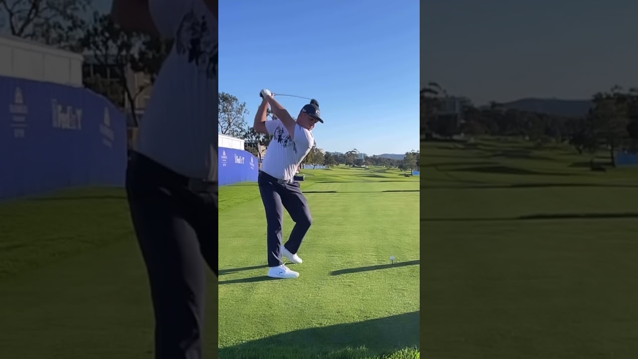 Bryson Dechambeau Driver Swing Slow Motion