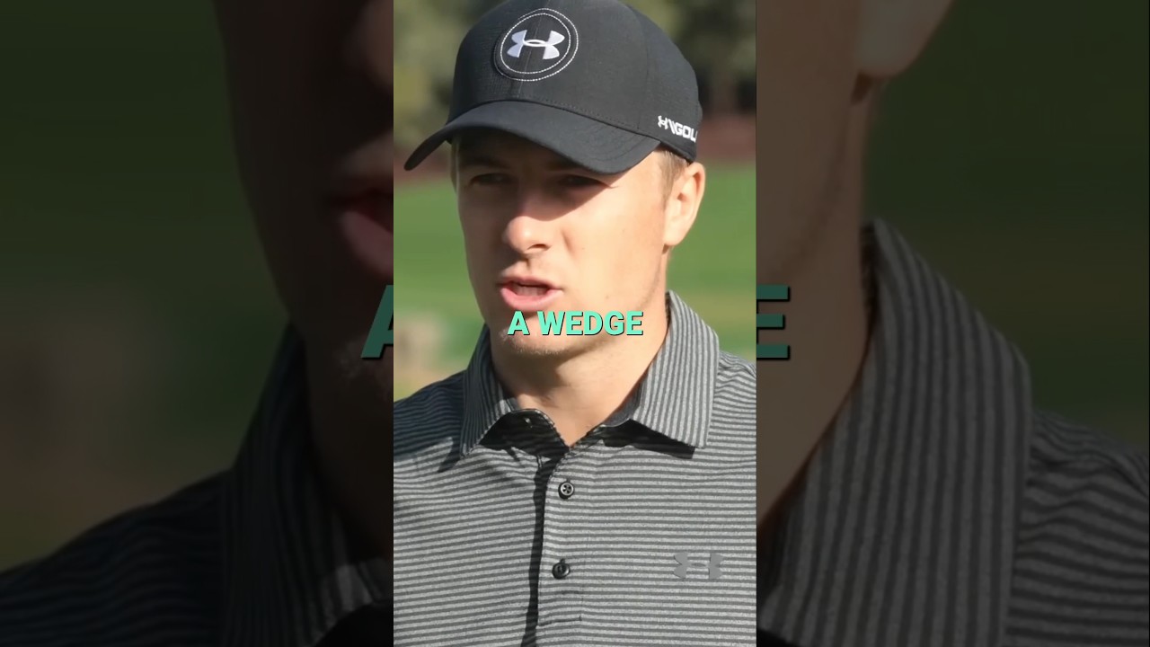 Jordan Spieth shares his tips for an ELITE wedge game #golfshorts #golflesson #golftips