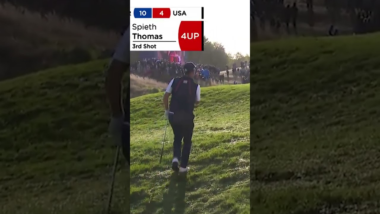 Simply INCREDIBLE from Justin Thomas! 😮