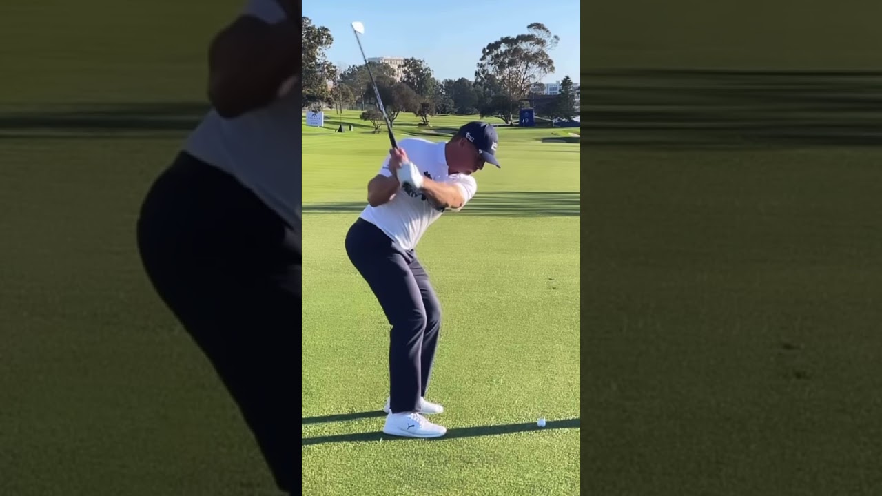 Bryson Dechambeau Iron Swing Slow Motion