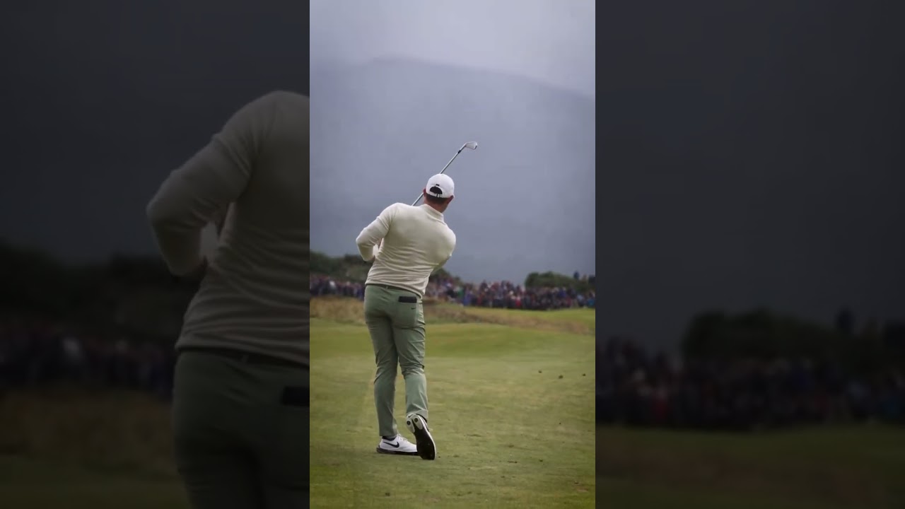 This video of McIlroy by @dpworldtour😍😍 #golfswing