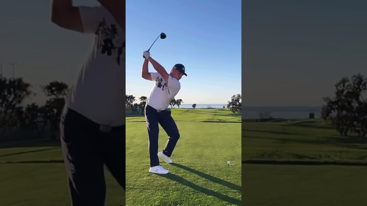 Bryson Dechambeau Driver Swing Slow Motion