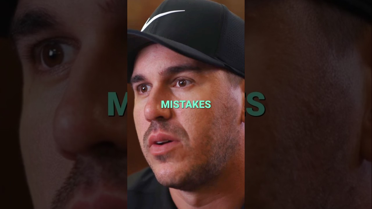Brooks Koepka’s key to mastering the mental side of golf⛳️ #golfshorts #golftips #playbettergolf
