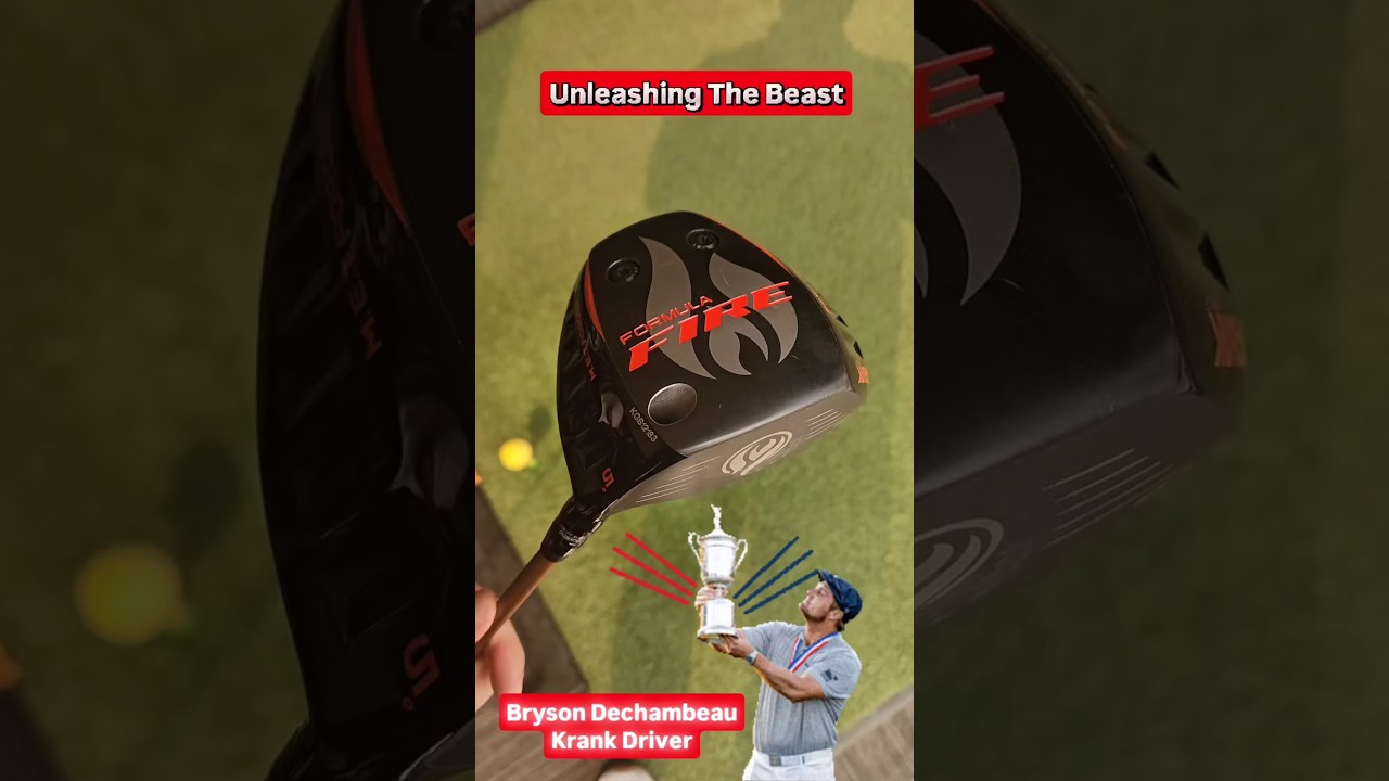 Unleashing Bryson-level power with the 5° Krank Driver! 🔥💪 Time to push the limits!