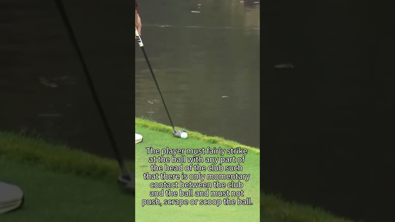 Rory McIlroy Uses His Head - Golf Rules Explained