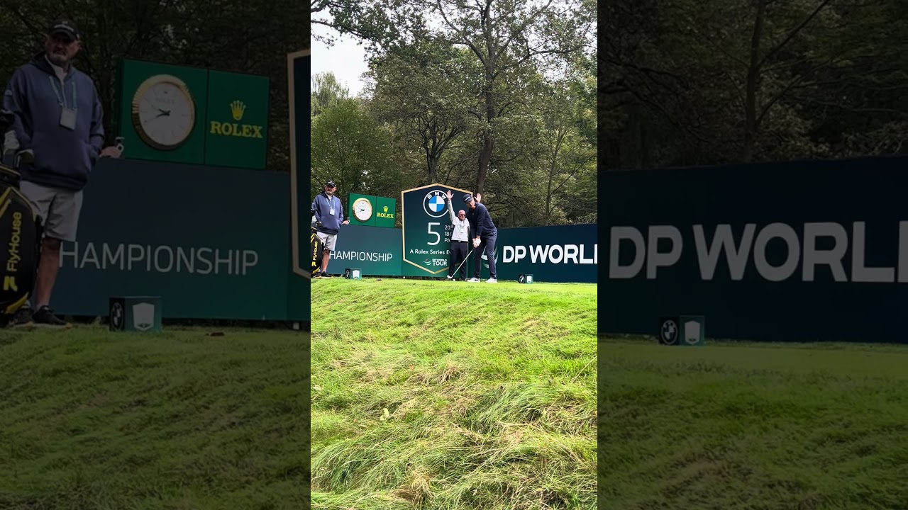Justin Rose Golf Swing At Wentworth BMW PGA Championship #BMW #PGA #Golf #golfswing #golfequipment