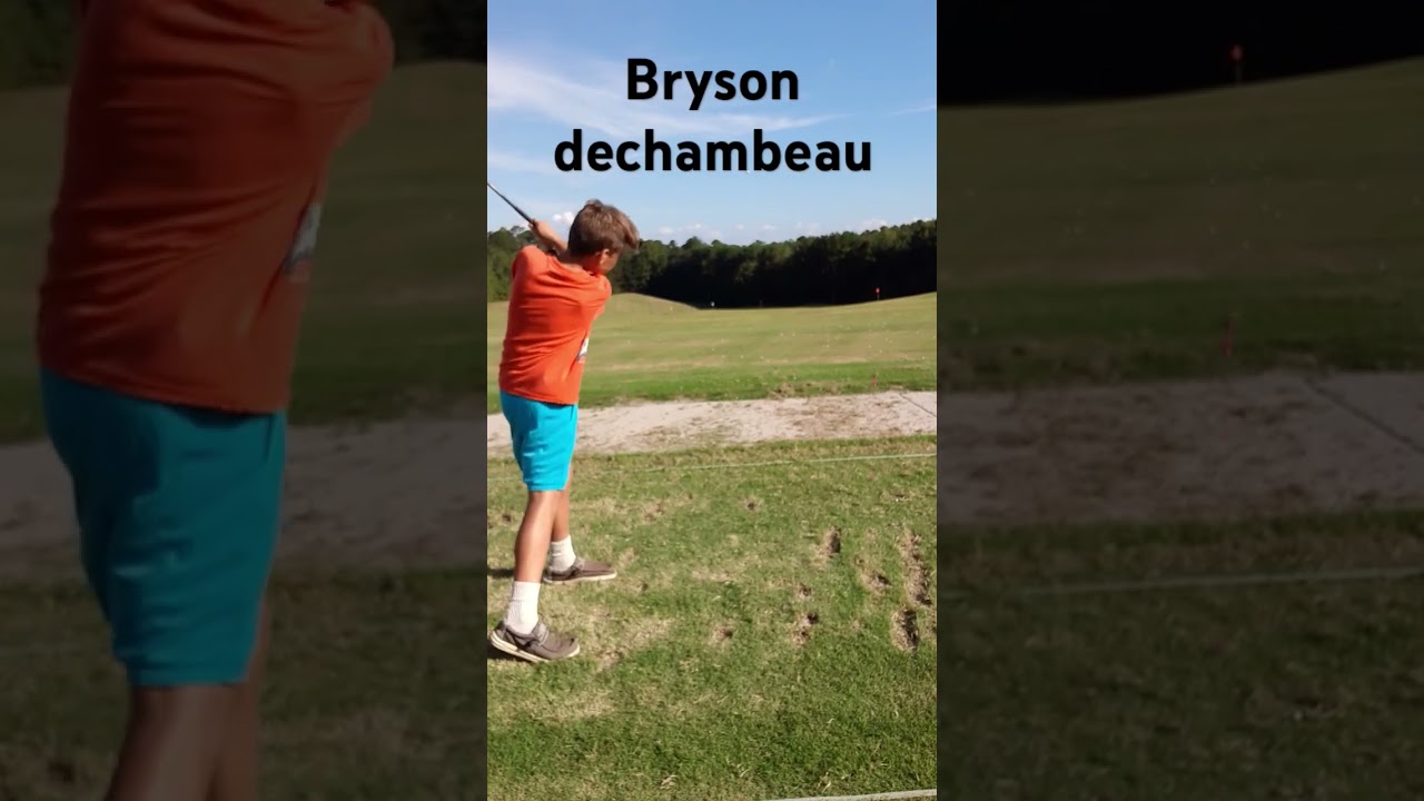 Day 3 of replicating pro golfers swing: Bryson Dechambeau