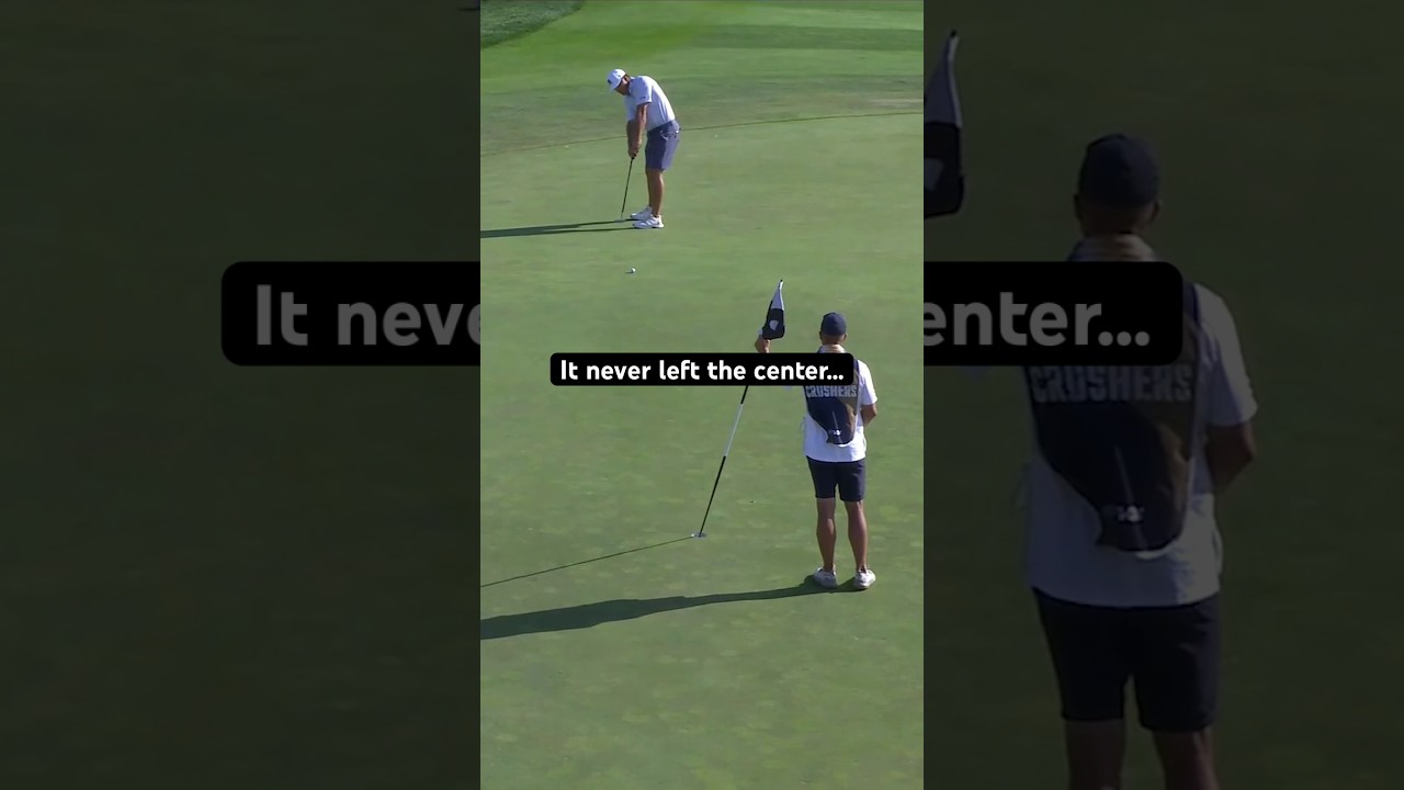 He made this look easy 😮‍💨 #golf