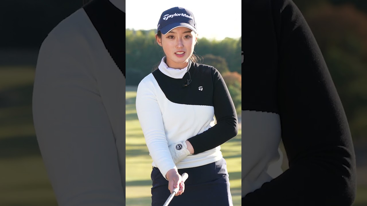 手打ちを直す！片手アプローチ練習法 #清本美波 #ゴルフレッスン