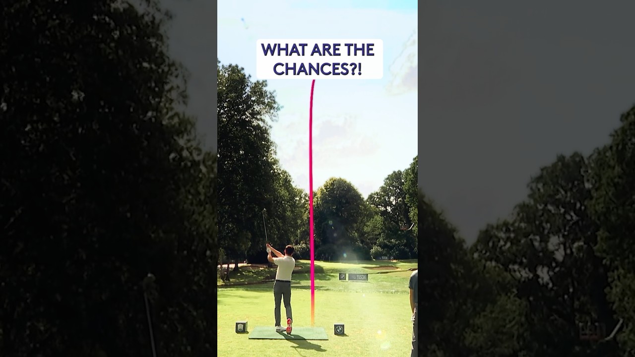 Hitting the pin flag with BACK-TO-BACK shots 🤯