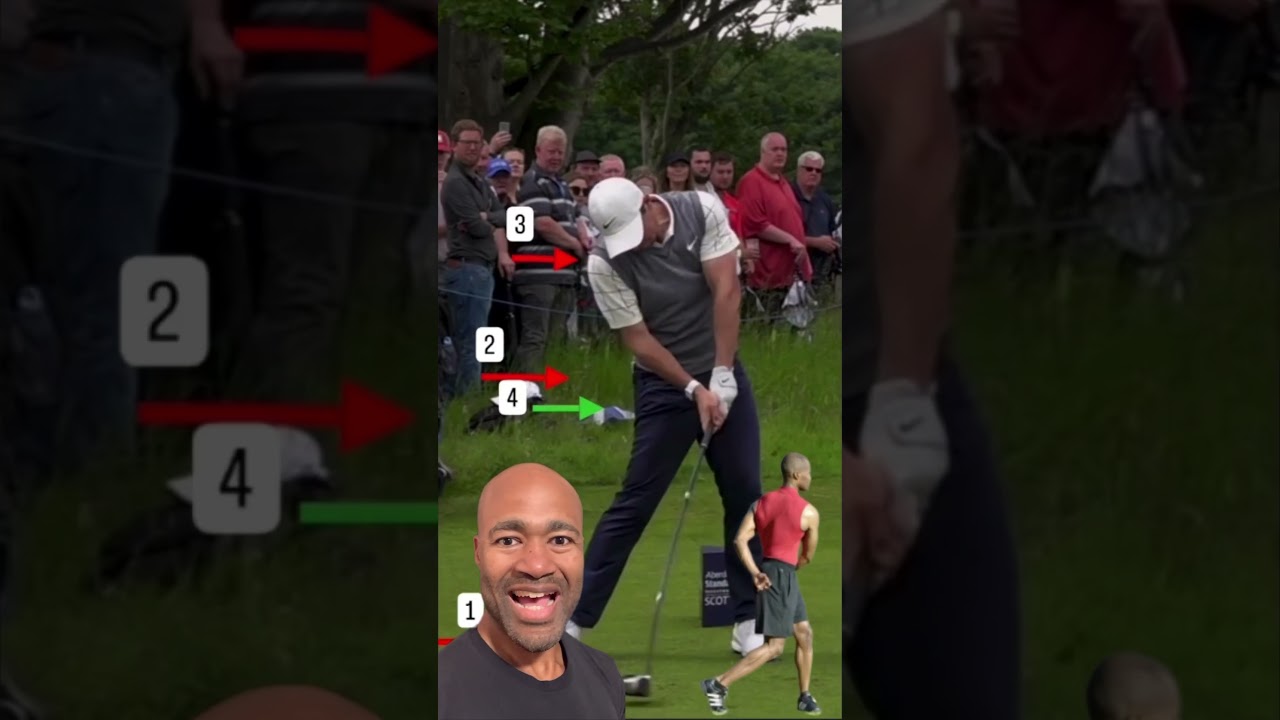 How Rory makes it look easy #golf #golftips #golffitness #rorymcllroy