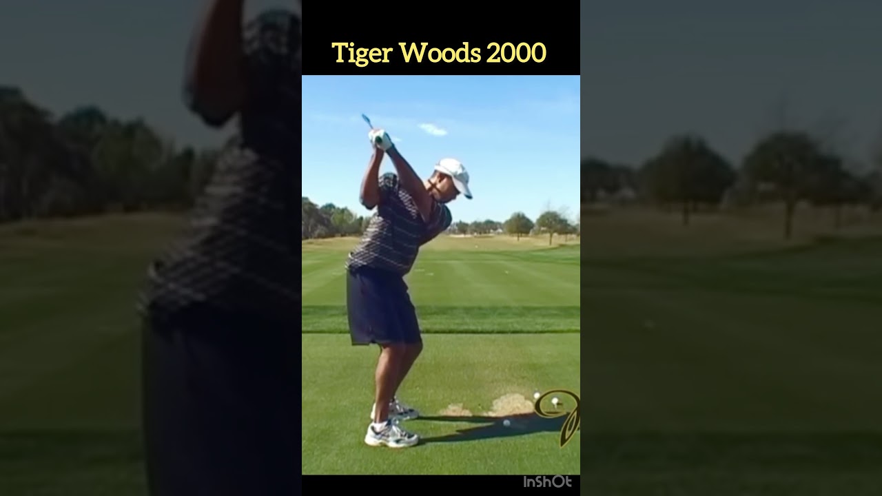 Tiger Woods does NOT shallow! #miracleswing #golf #golfswing #improveyourgolf