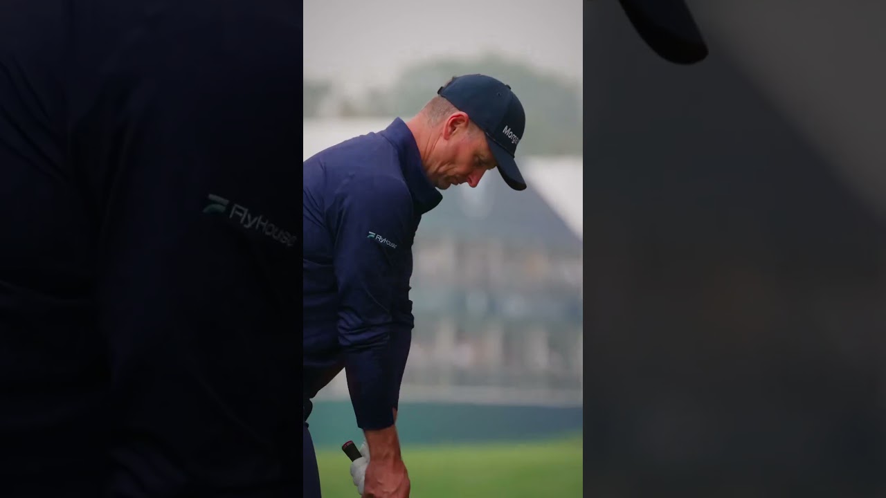 Justin Rose - Golf Swing⛳ #shortsvideo #golf #golftips Rosy at the #BMWPGA #golfshorts