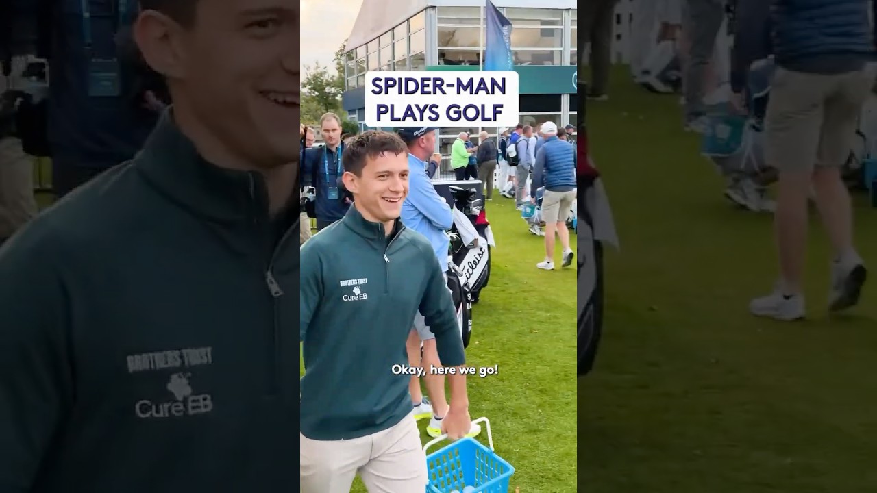 Tom Holland MEETS Rory McIlroy 👋
