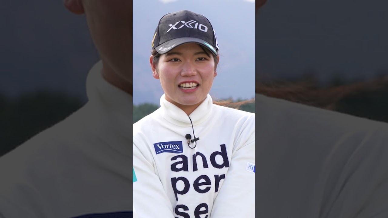 アイアンの調子を整える練習法 #ゴルフレッスン #女子ゴルフ #櫻井心那