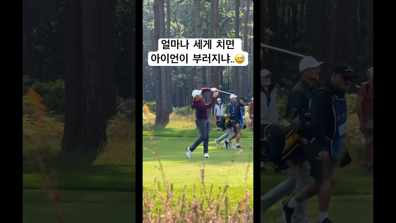 테무에서 골프채 산 맥길로이ㅋㅋ