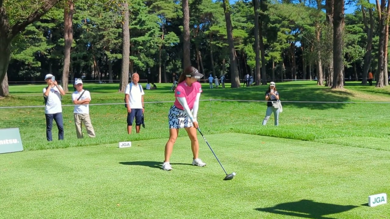 日本女子オープンゴルフ選手権 2024  六車日那乃  女子ゴルフ JLPGA