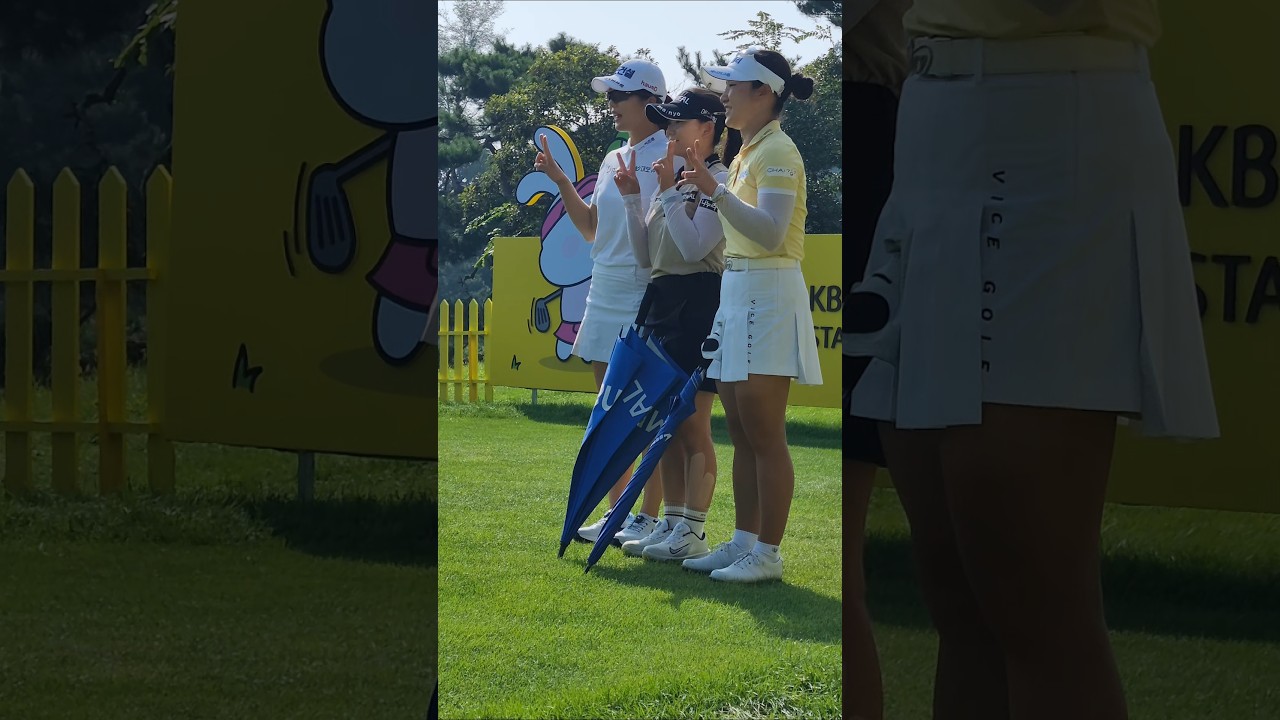 [ 미녀 골프 인증샷 찍고 출발! ] 이다연, 최가빈, 최예림 #골프 #klpga #스윙