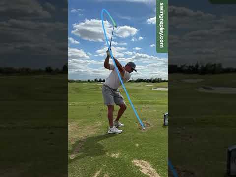 Bryson Dechambeau  - Trace auto generated with Golf Swing Replay App #golf #golfswing #golftechnique