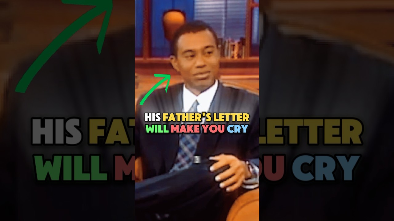 Tiger Woods Breaks Down in Tears After Hearing His Dad’s Letter.. 💌💔😢