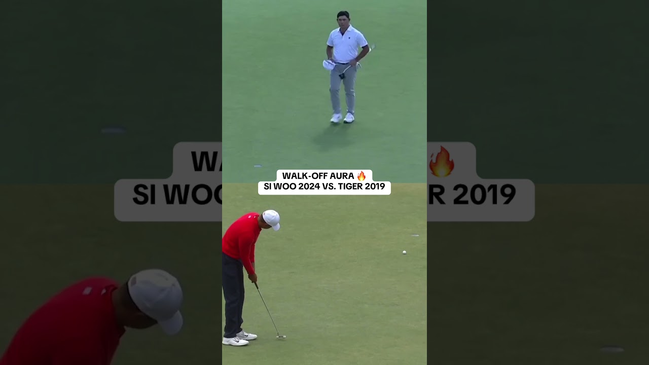 Si Woo Kim's walk-off looks awfully familiar 🐅👀