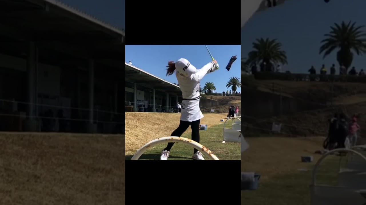 大出瑞月 Mizuki Oide #golf #golfswing #ゴルフ