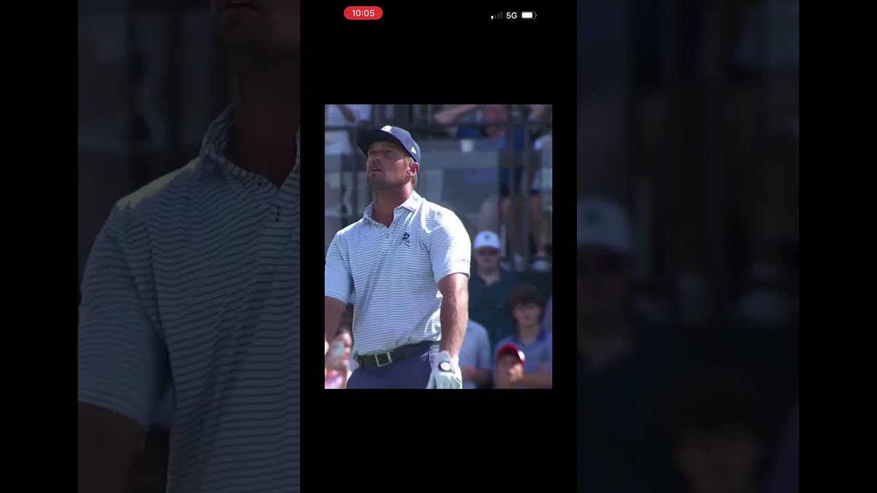 #brysondechambeau loses to Kenny Powers 🤣 DL, to leave #livgolf #tomgillisgolfinstruction #golf