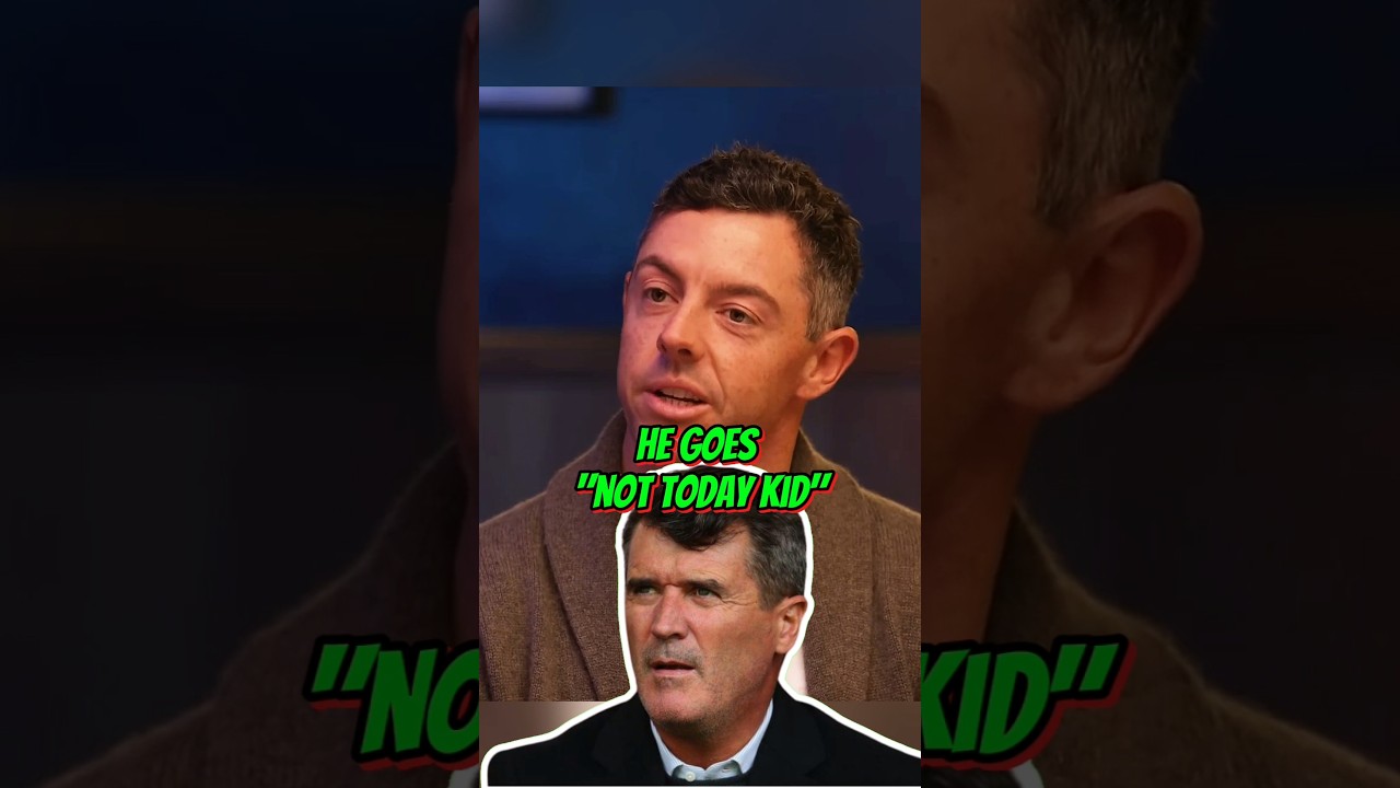 Roy Keane DENIED Autograph to 12 year old Rory Mcilroy #roykeane #ggmu #rorymcilroy
