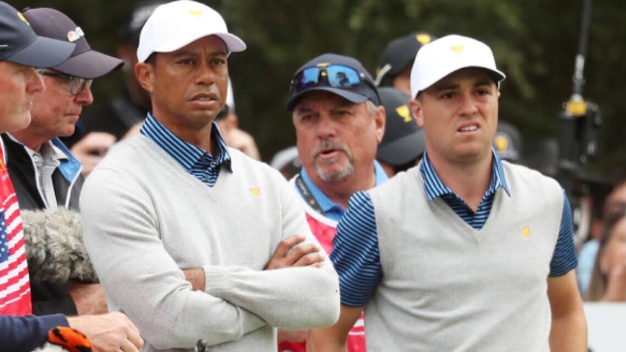Justin Thomas opens up on tense, X-rated warning from Tiger Woods during Presidents Cup