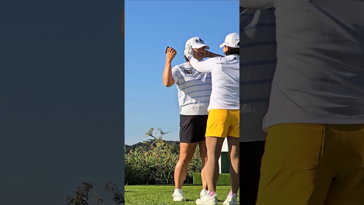 정슬기 모자 제작이 잘못 된 걸 고쳐 씌워주는 정 많은 안선주프로